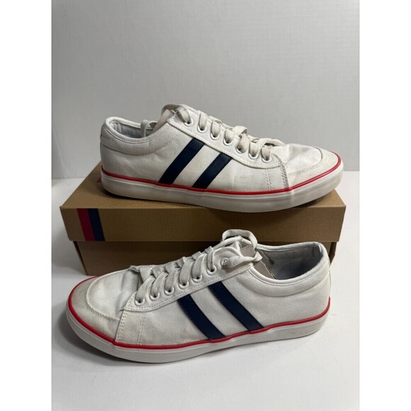 .7072 Keds Royal Plus White/Navy-US 8 Mens - Picture 1 of 5